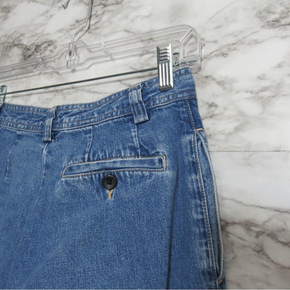 Gap Y2K Vintage Retro Cut Denim Capri Jeans Size 4 - Picture 5 of 17
